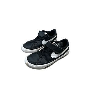 Nike Court Legacy Sneakers Black/White Toddler Kids 11.5c Unisex Shoes